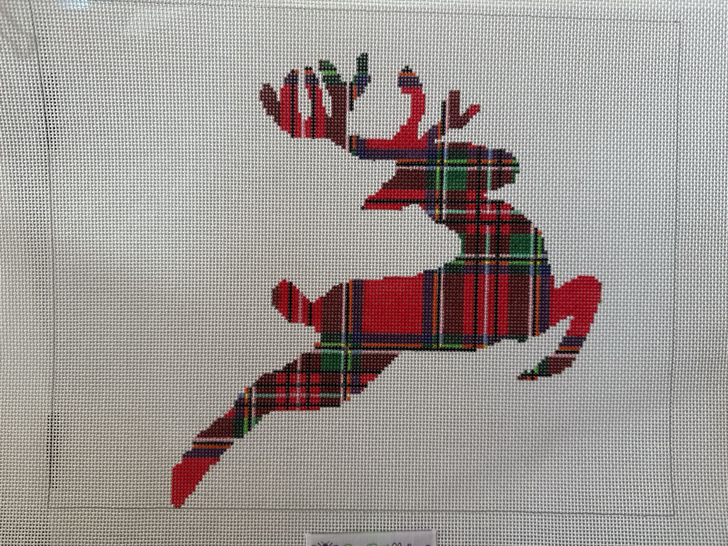 Plaid Reindeer Large (SNBP35)