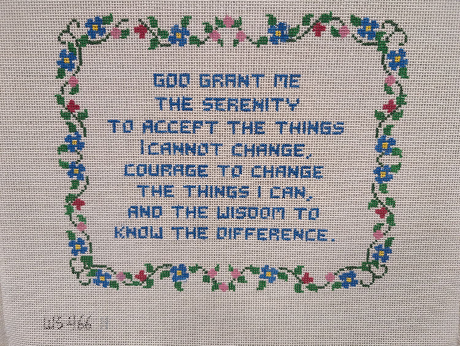 WS466 - Serenity Prayer Sign