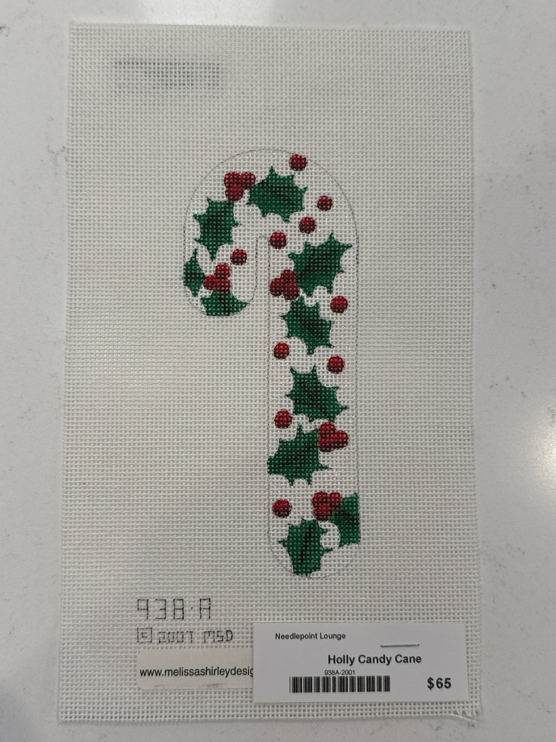 Holly Candy Cane 938-A (Melissa Shirley)