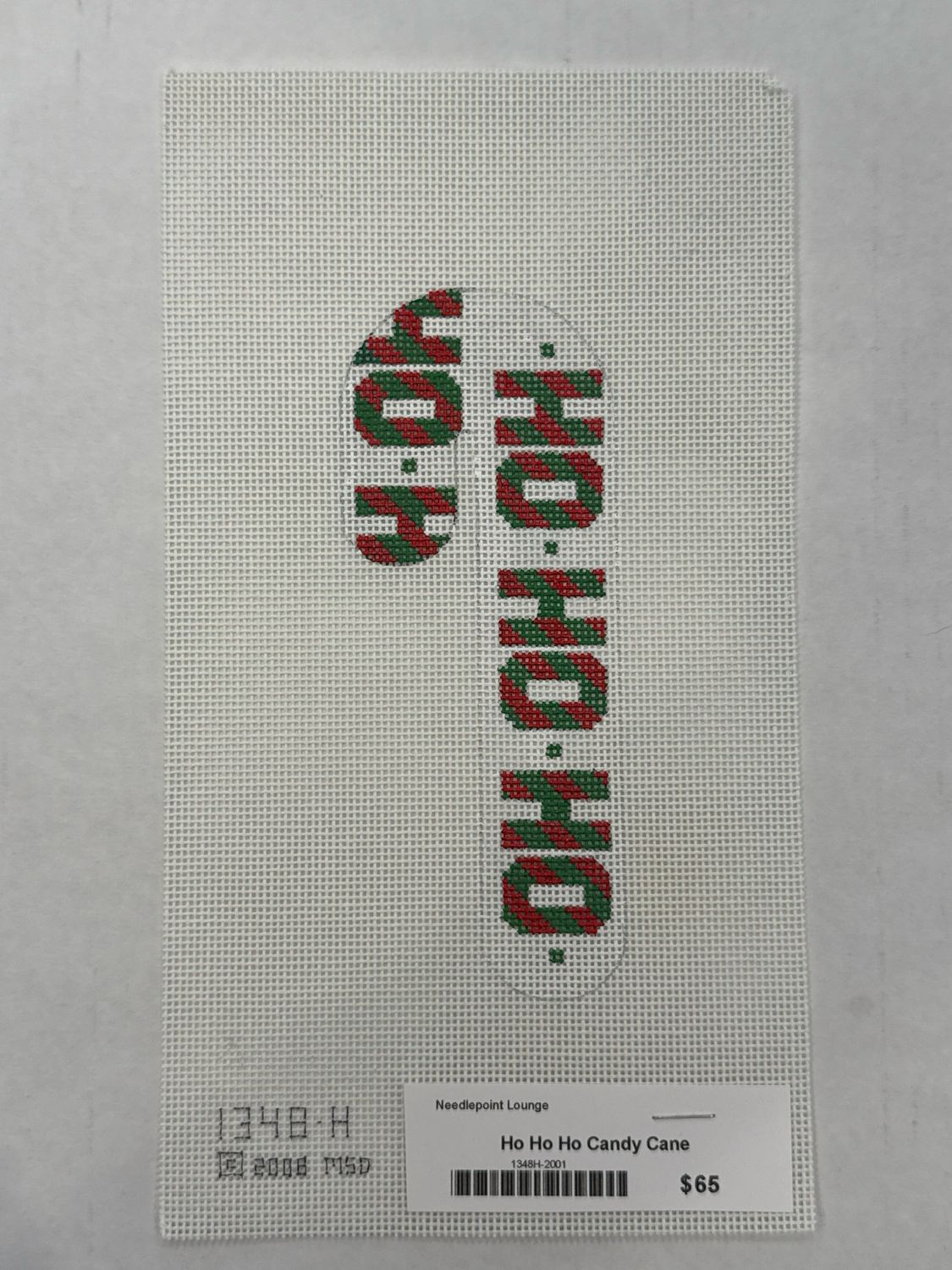 Ho Ho Ho Candy Cane 1348-H (Melissa Shirley)