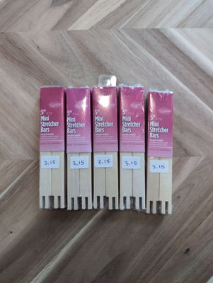 Mini Stretcher Bars - 5&quot;