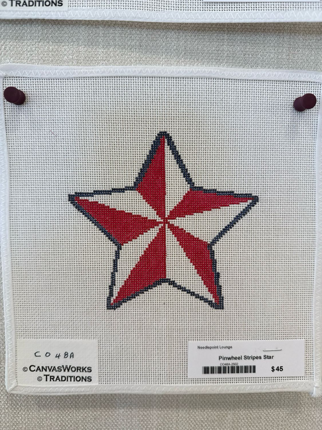Pinwheel Stripes Star (CO48A)