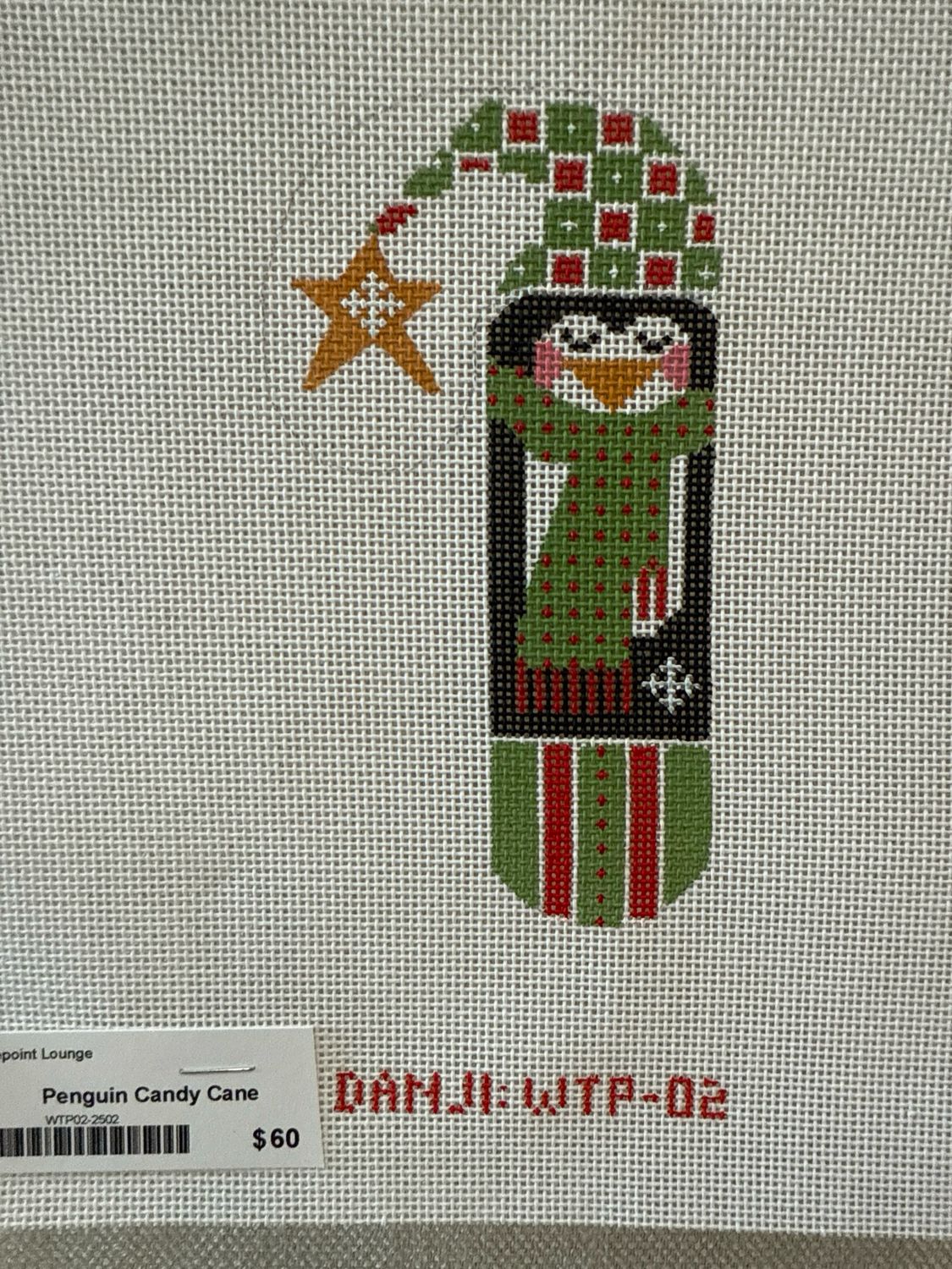Penguin Candy Cane (WTP02)
