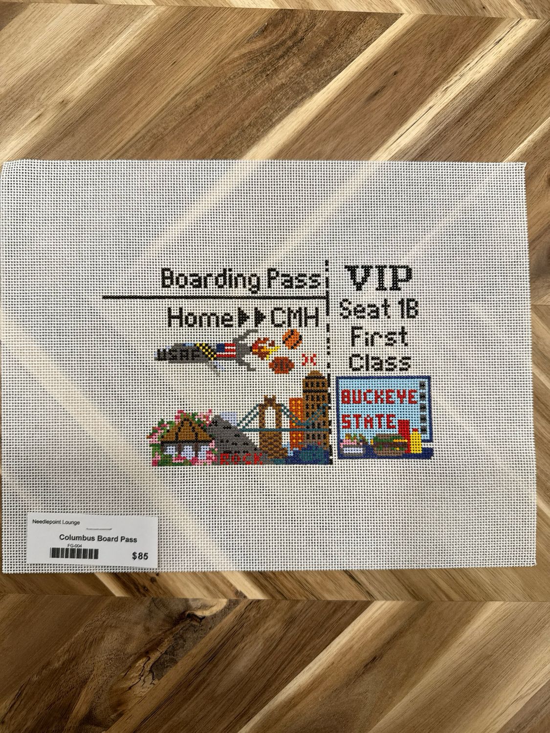 Columbus Boarding Pass