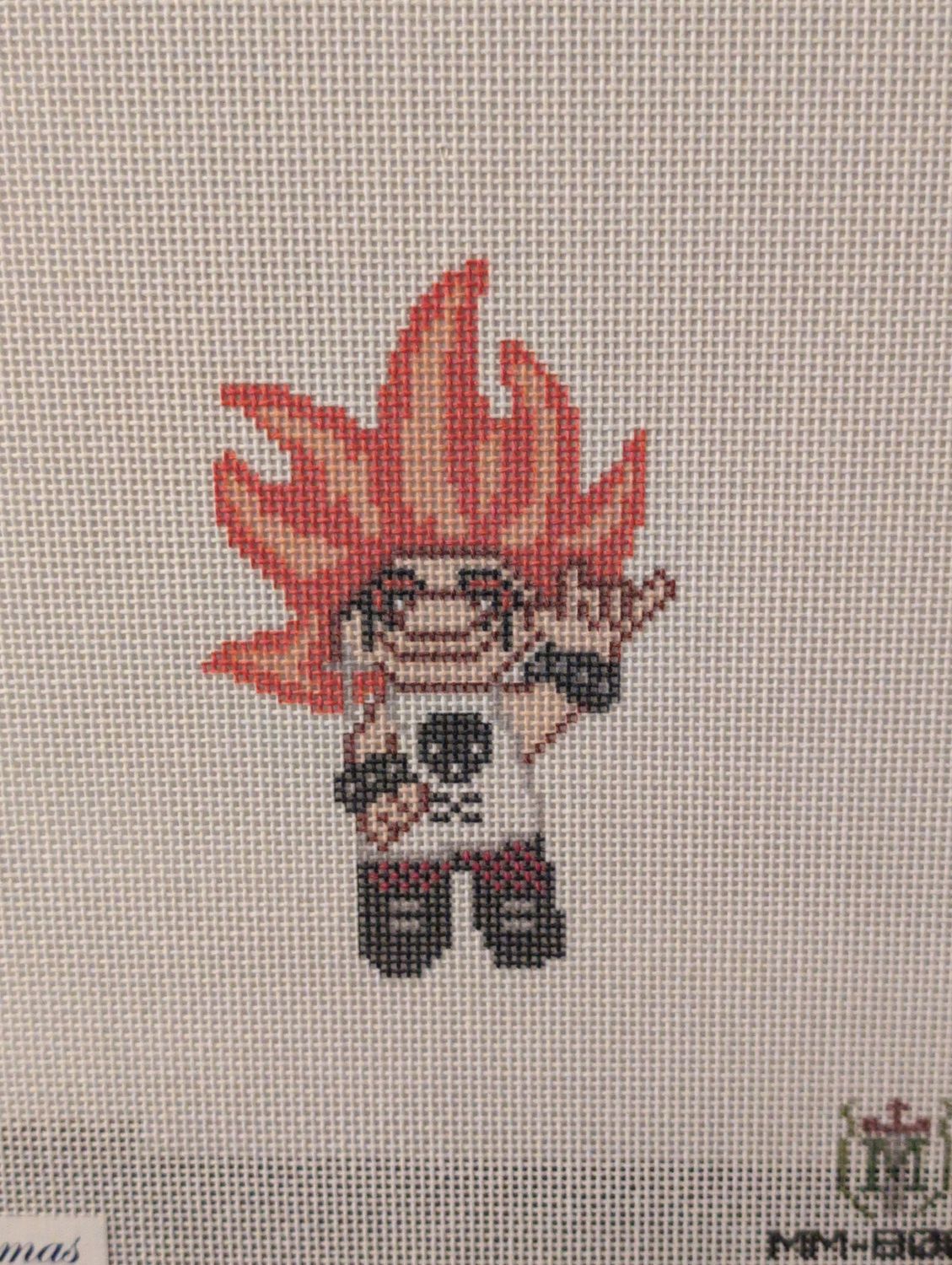 Orange hair Troll 2&quot;x3&quot; 18M