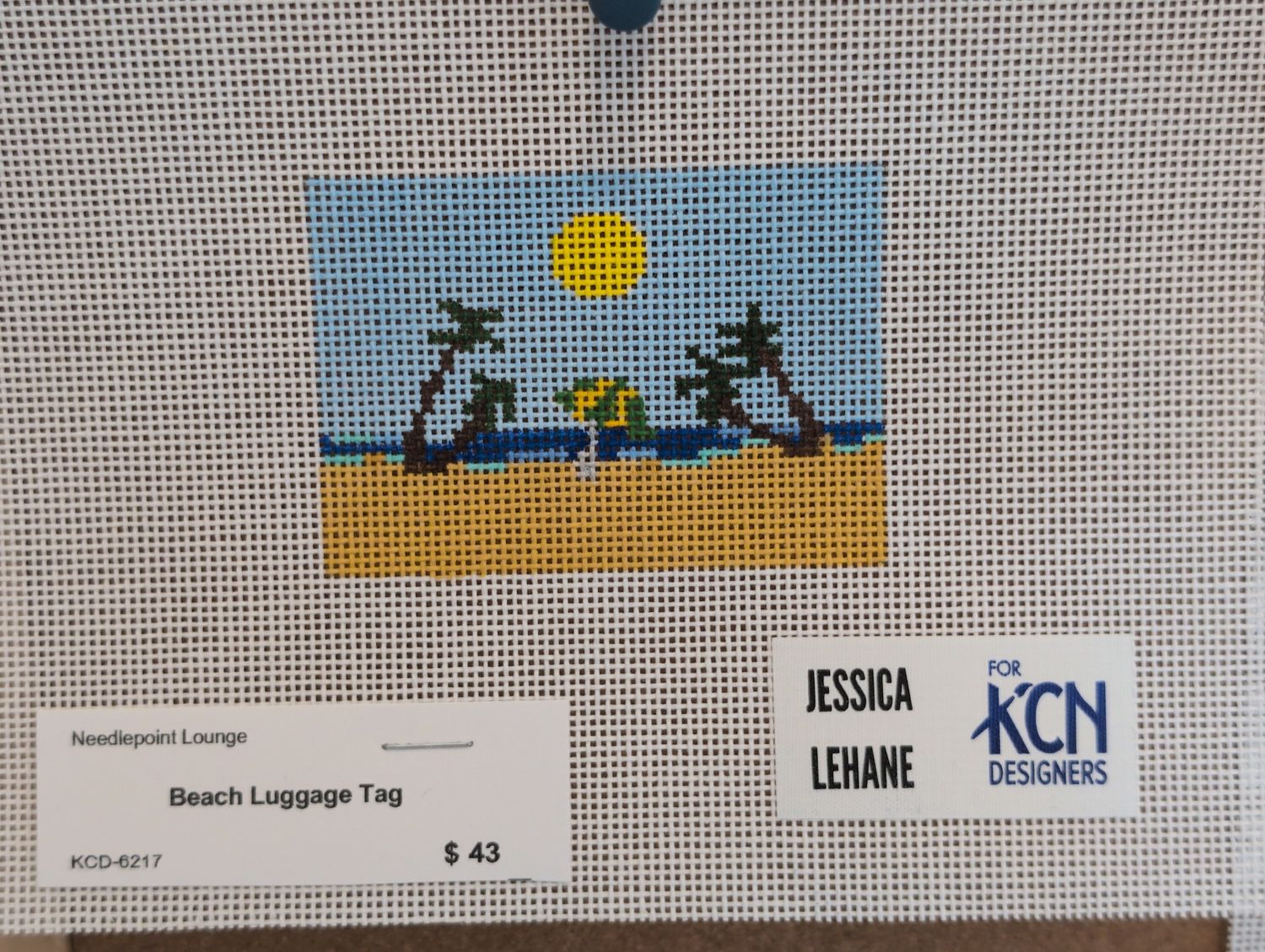 Beach Luggage Tag