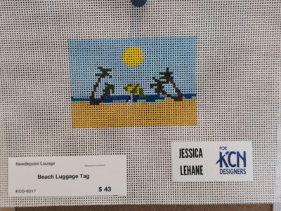 Beach Luggage Tag