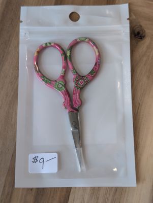 Hot Pink 3.6&quot; Embroidery Scissors