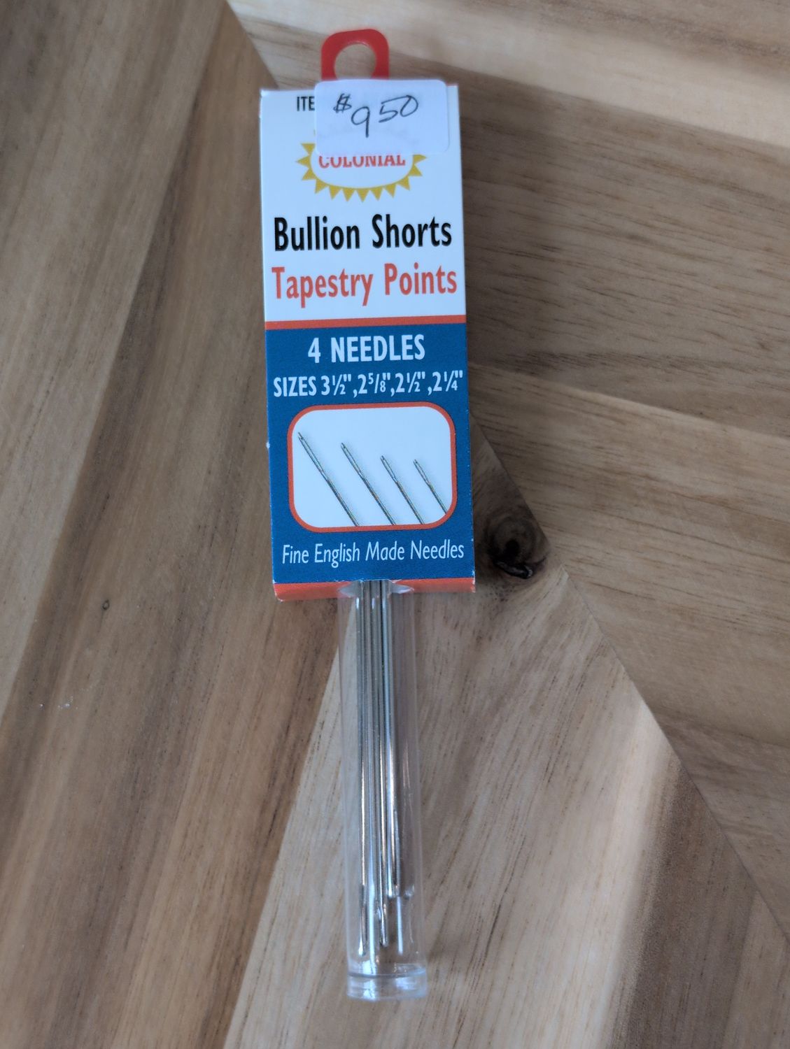 Bullion Needles Shorts Tapestry Points
