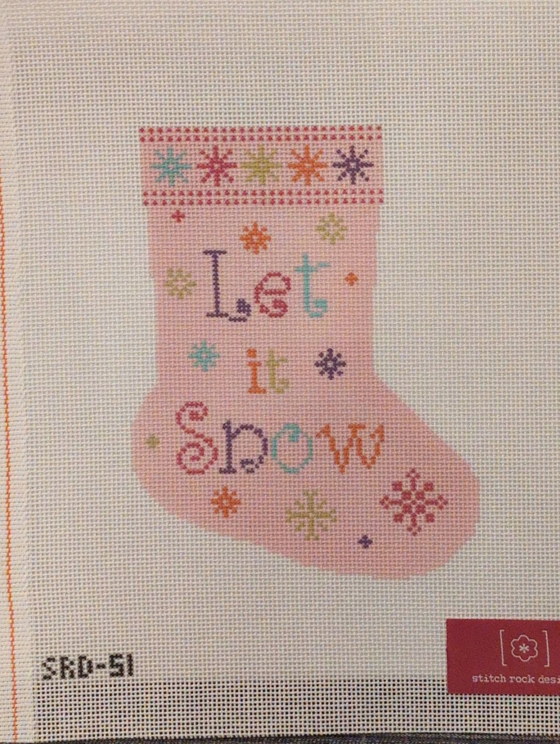 Let it Snow Stocking
