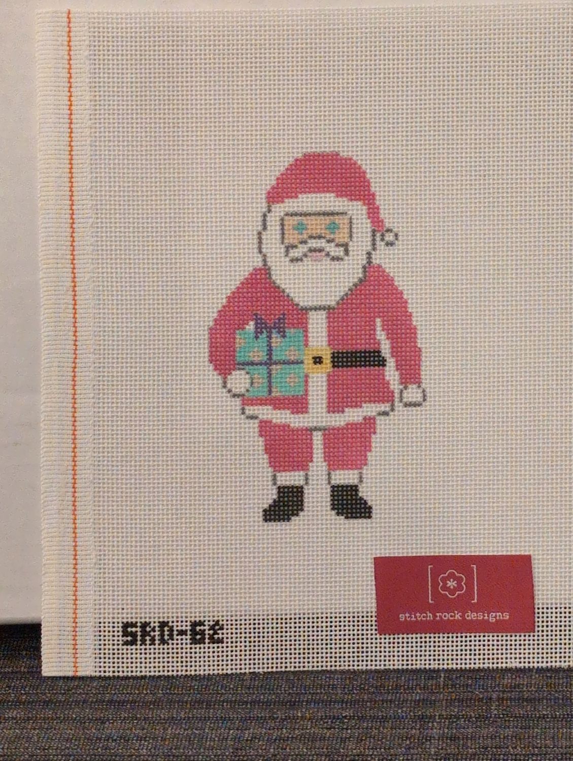 Santa with Present