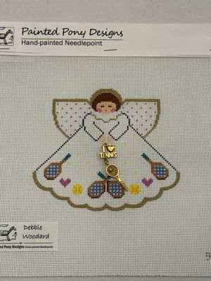 Angel with charms: Tennis
