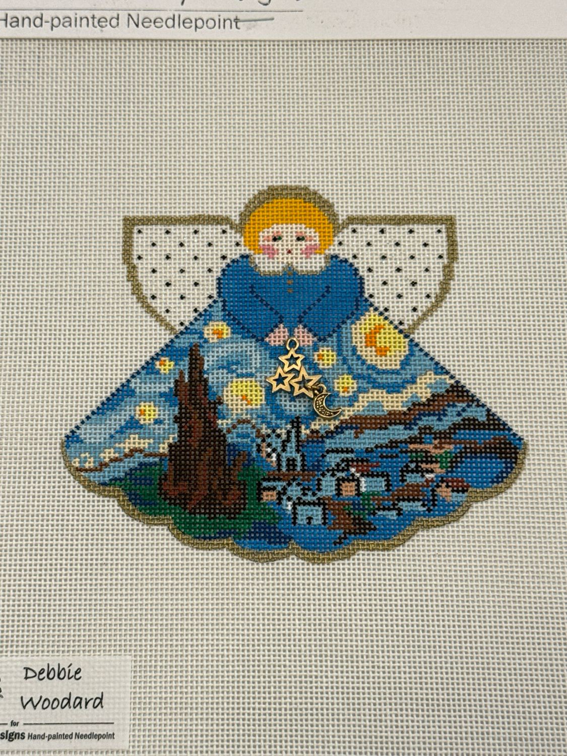 Angel with charms: Starry Night