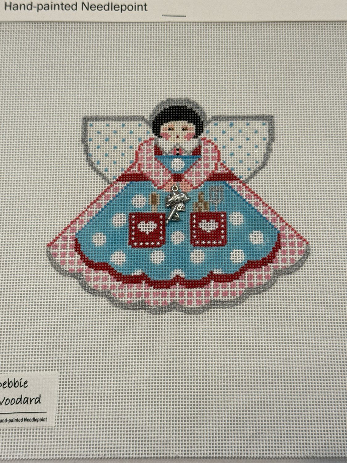 Angel with charms: Apron