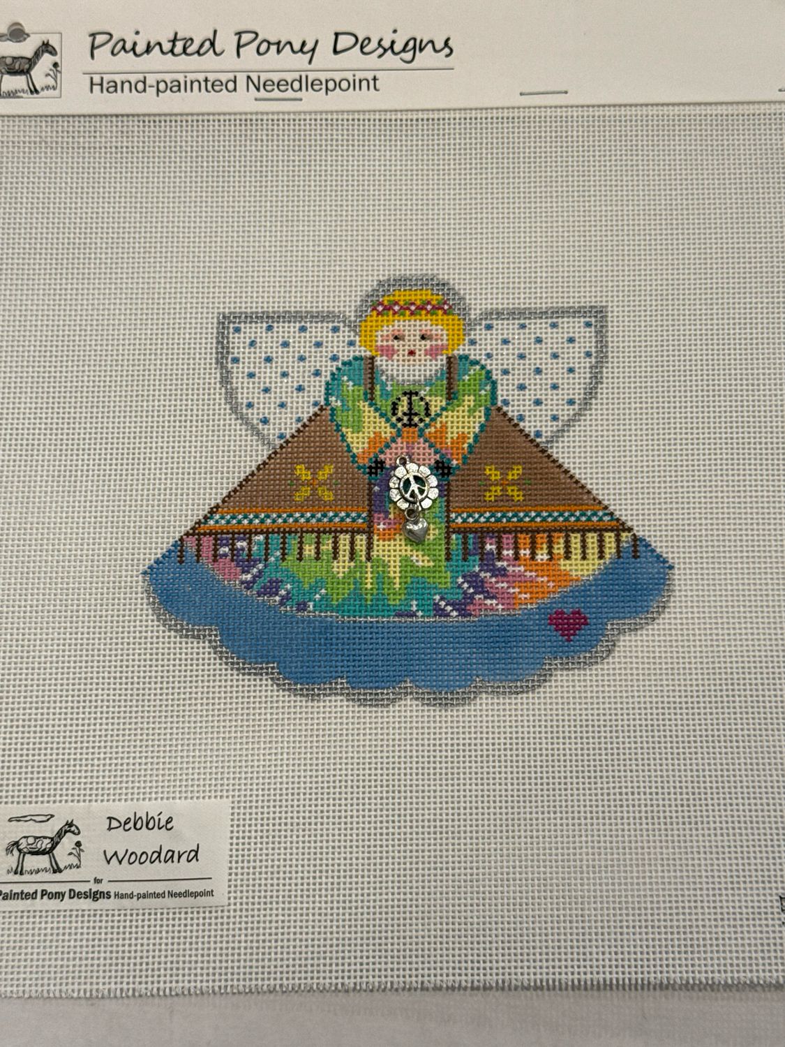 Angel with charms: Hippie Girl