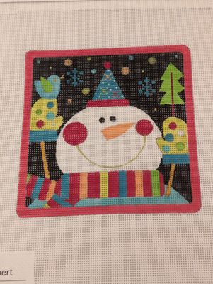 Squares: Pop Snowman
