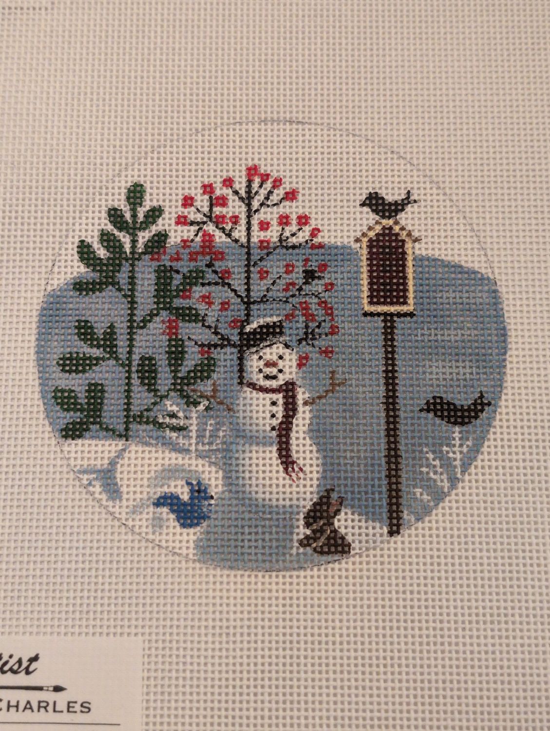 Folk Art Rounds: Snowman &amp; Animals