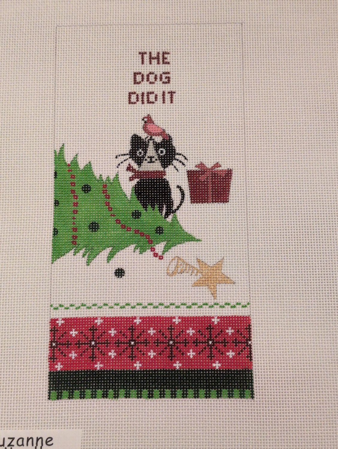 Christmas: The Dog Did It Cat
