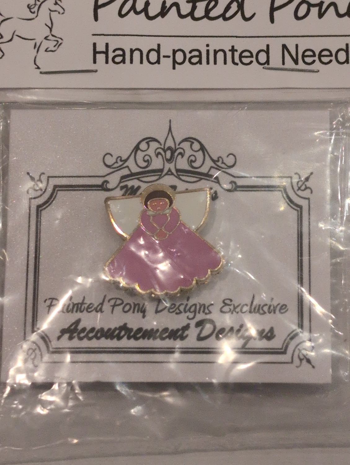 Angelminder/Enamel: Pink