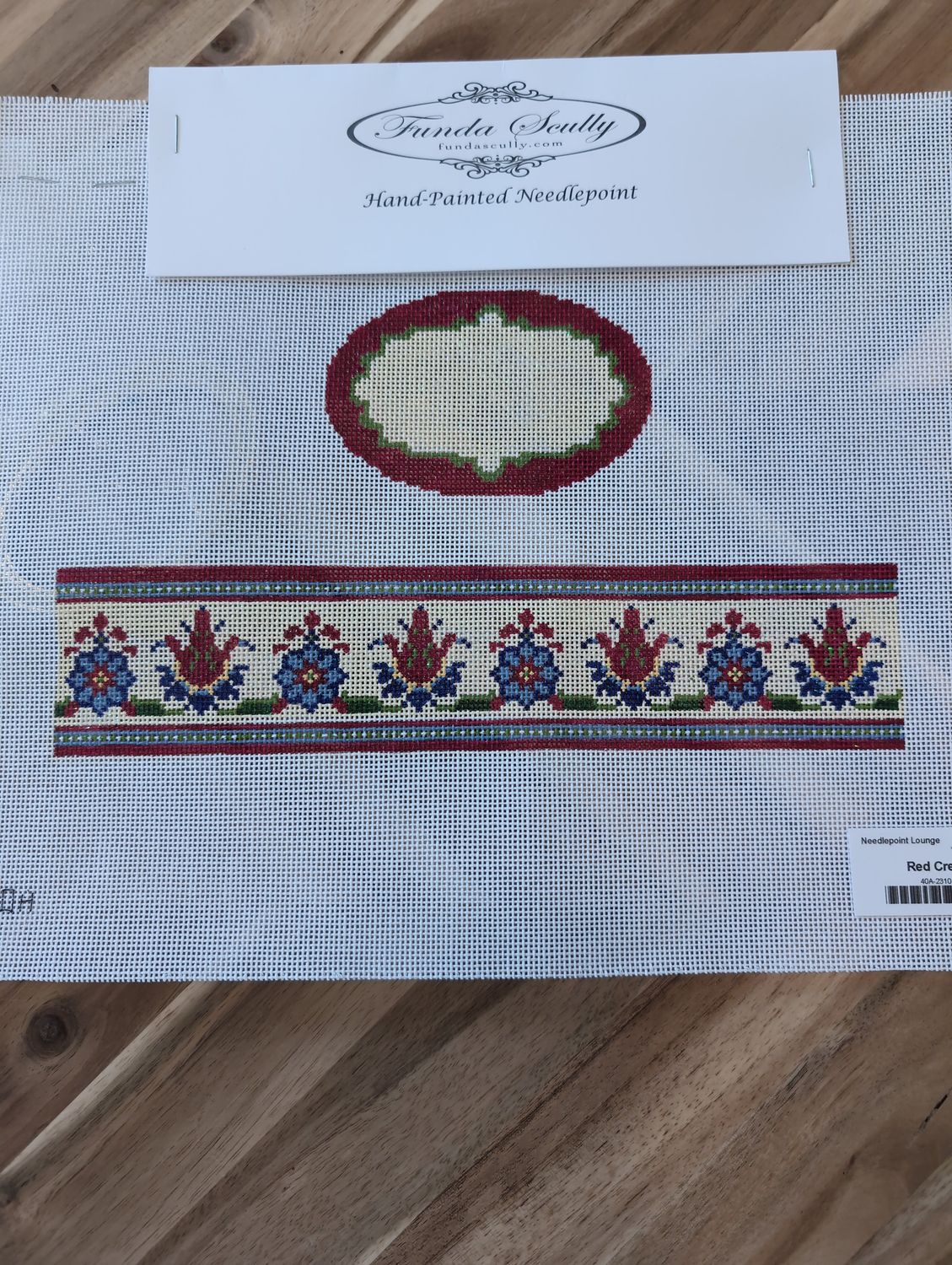 Red Cream &amp; Blue Box