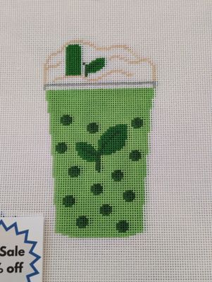 Cup With Mint Leaves