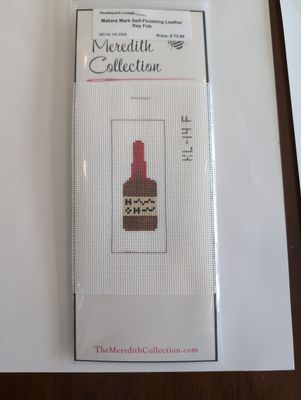 Makers Mark Self-Finishing Leather Key Fob