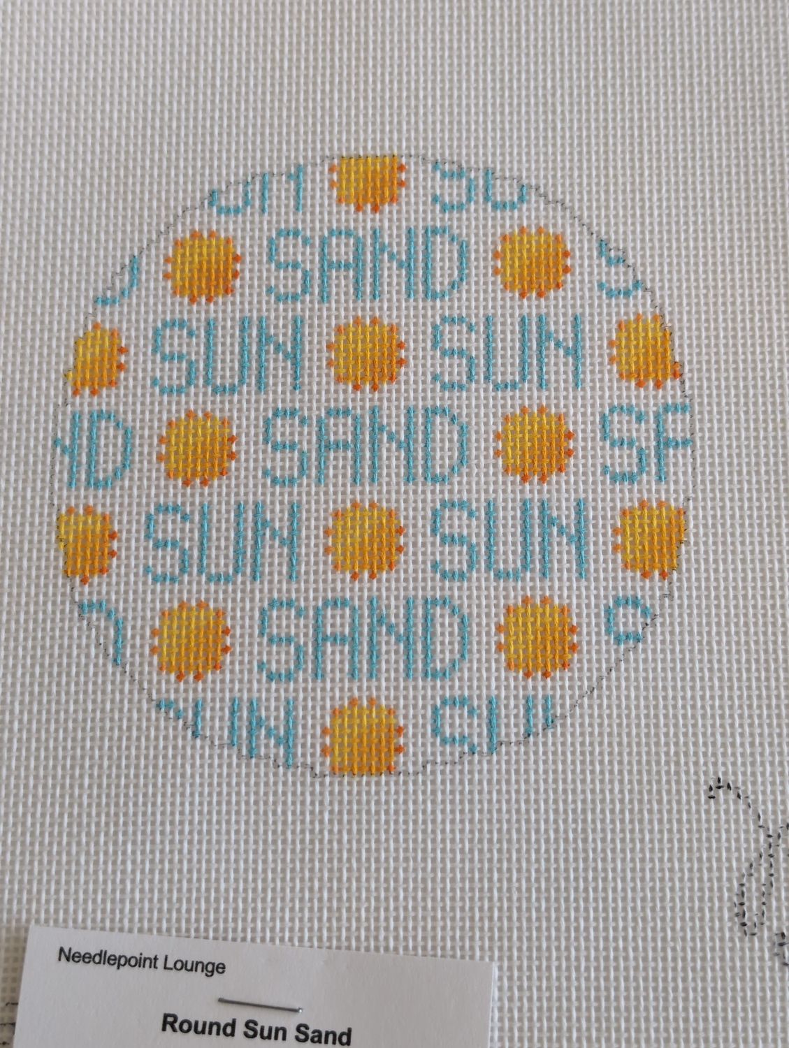 Round Sun Sand