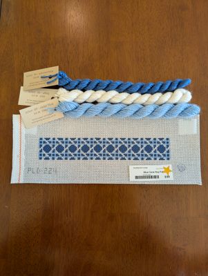 Blue Cane Key Fob (PLD224) KIt