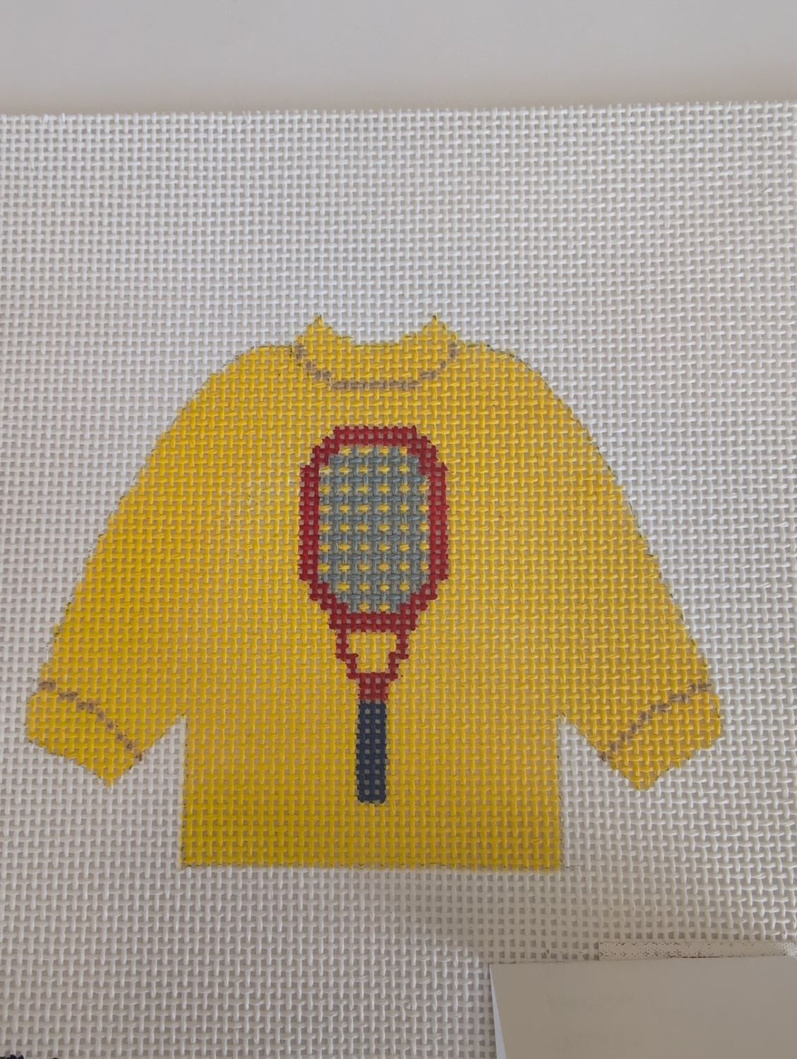 Tennis Racket Pullover by Stitch-Its