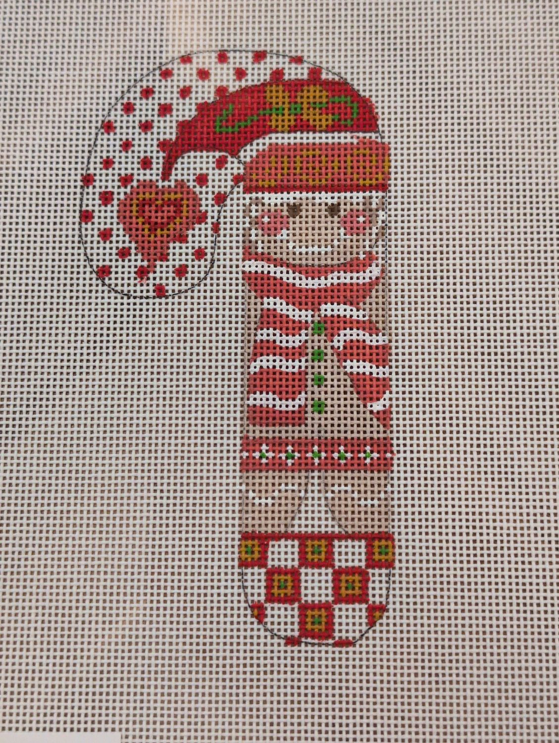 Pink Gingerbread Ornament