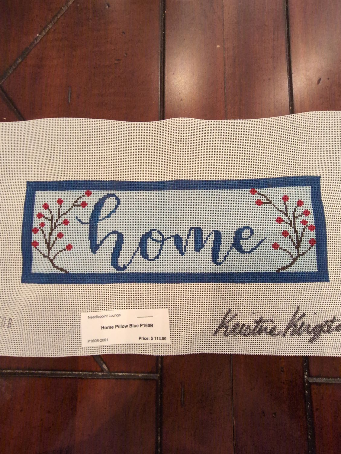 Home Pillow Blue P160B