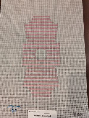 Pink Stripe Onesie BA-2