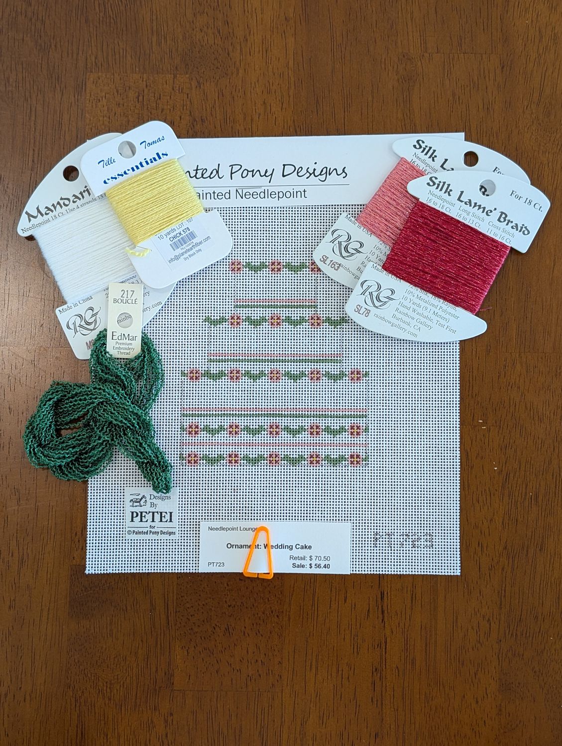 Ornament: Wedding Cake Kit