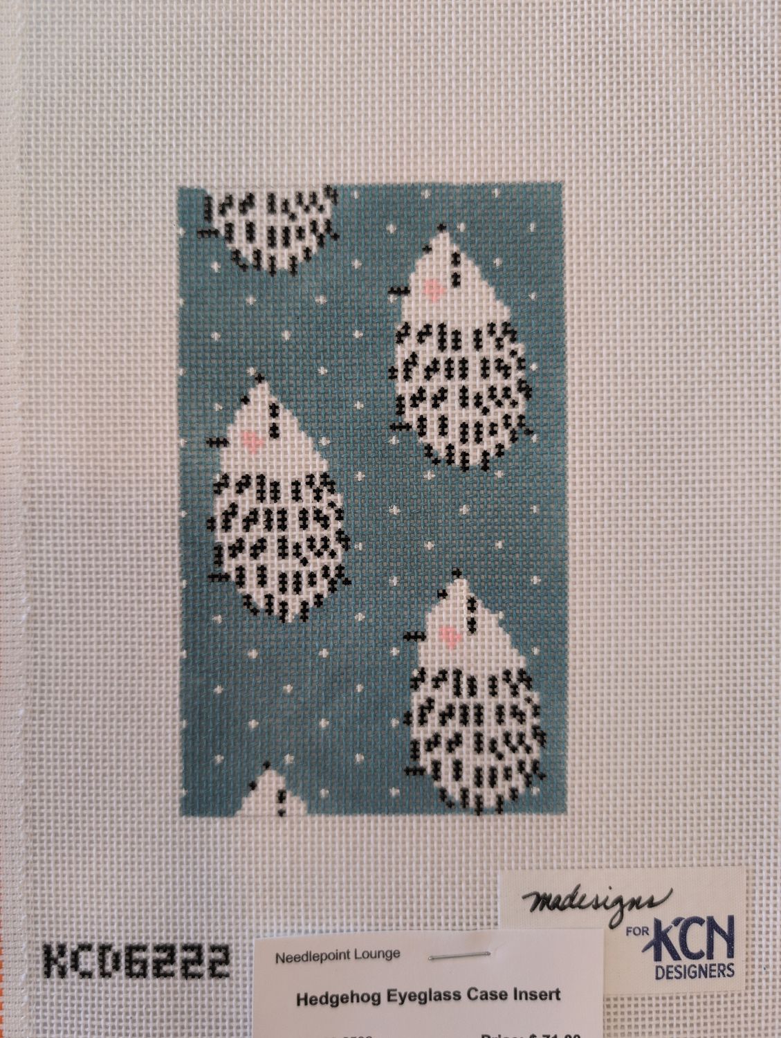 Hedgehog Eyeglass Case Insert