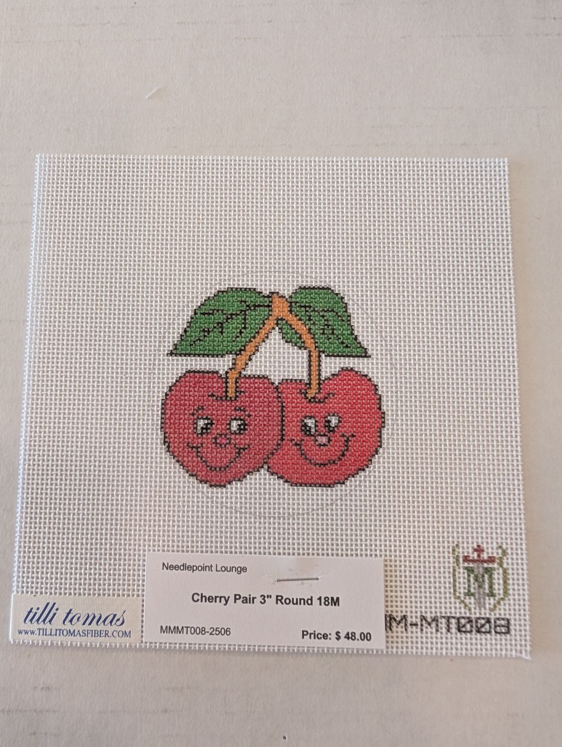 Cherry Pair 3&quot; Round 18M