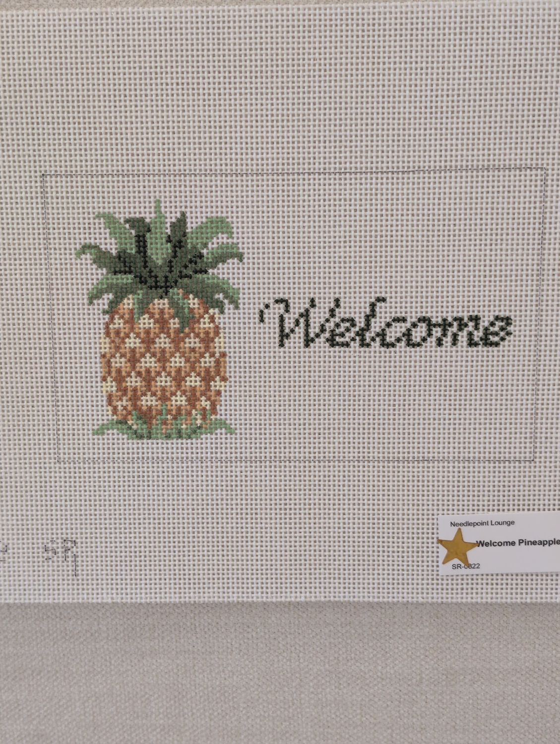 Welcome Pineapple Sign