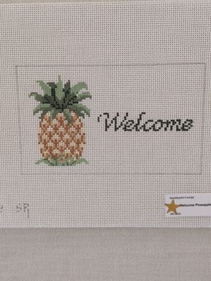 Welcome Pineapple Sign