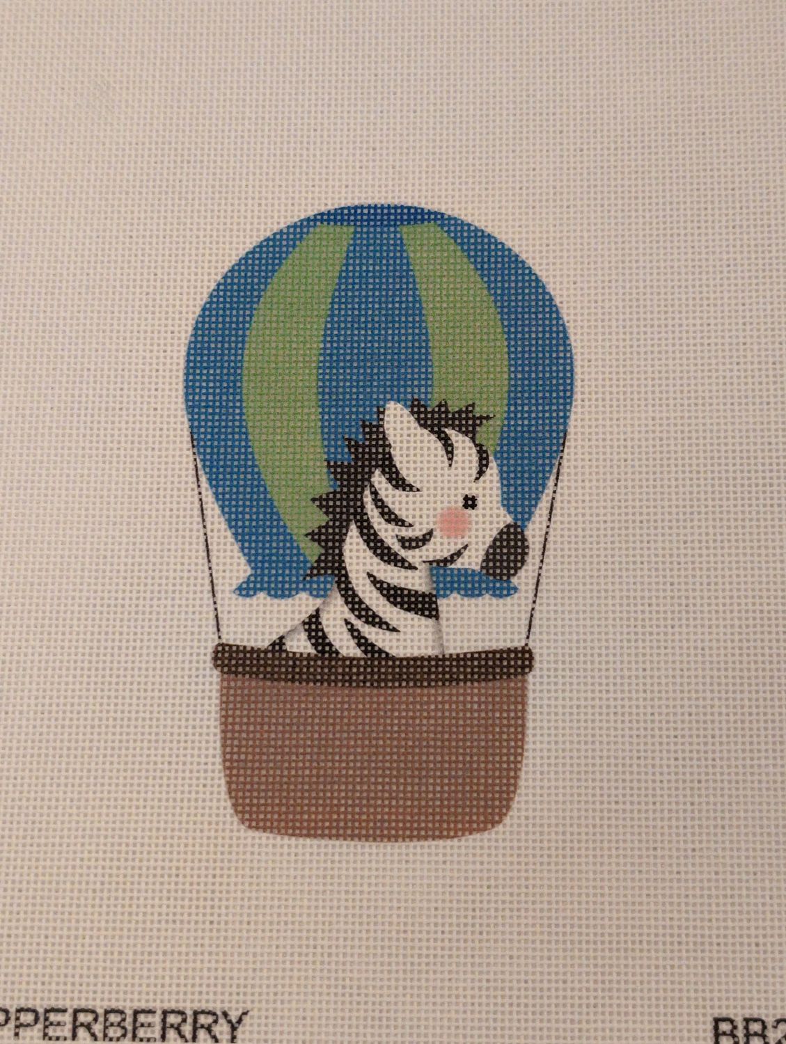 Blue Balloon Critter, Zebra