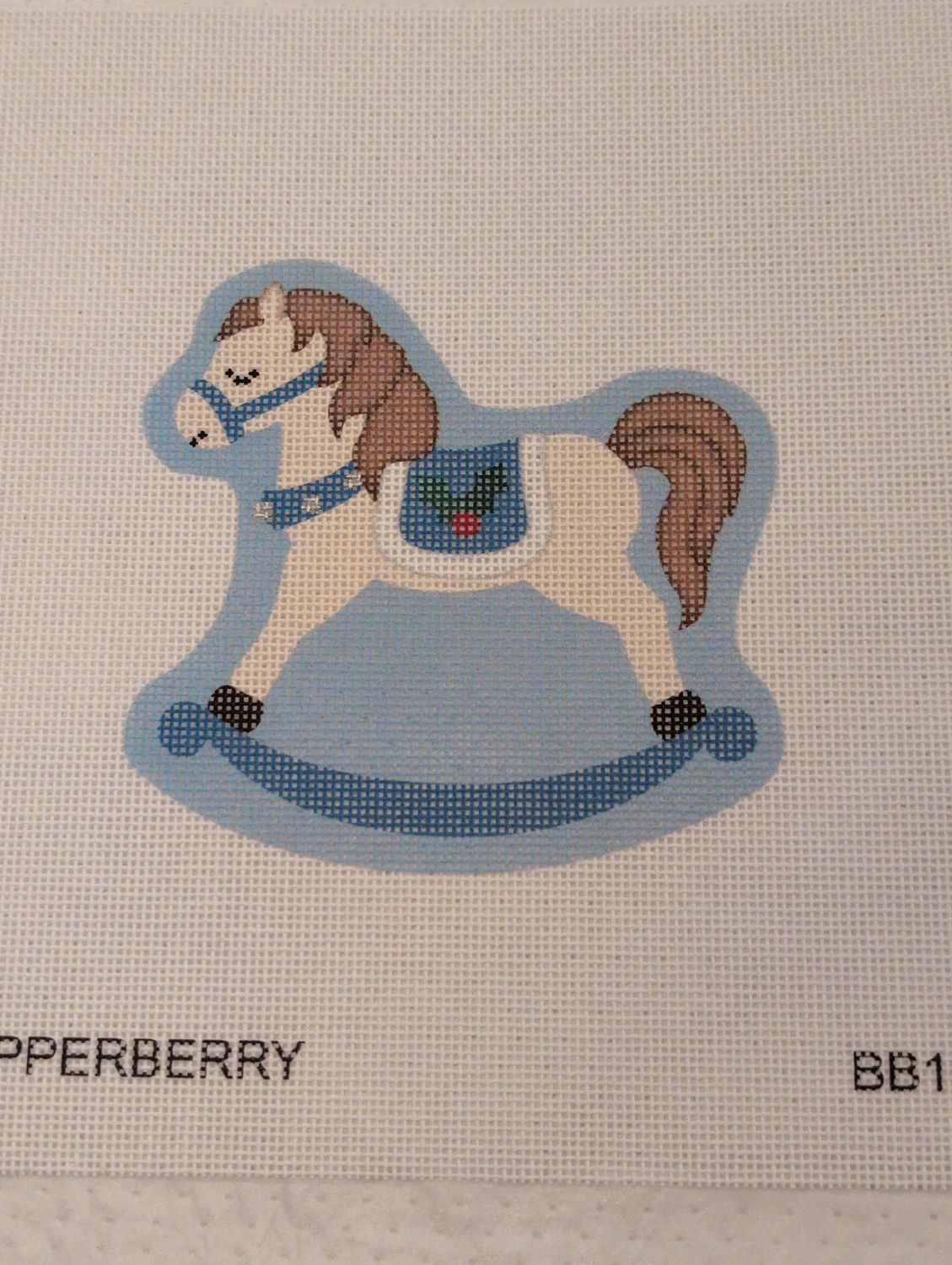 Holly Rocking Horse, Blue