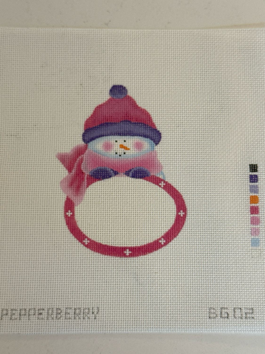 Pinky Snowbaby Plaque