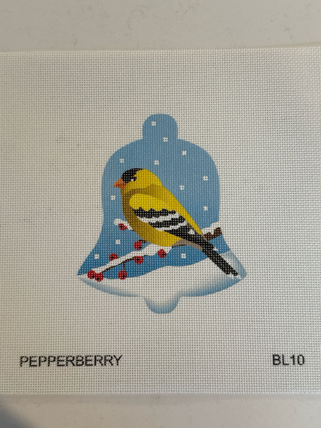 Goldfinch Snow Bell