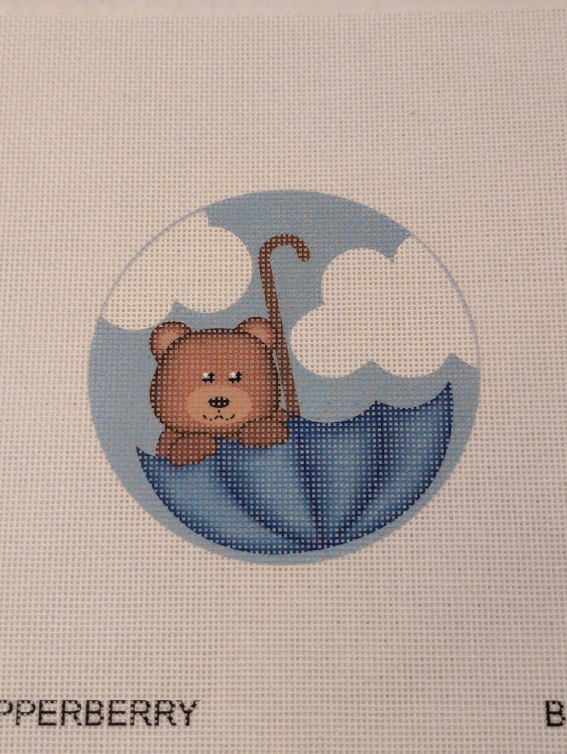 Umbrella Bear, Blue