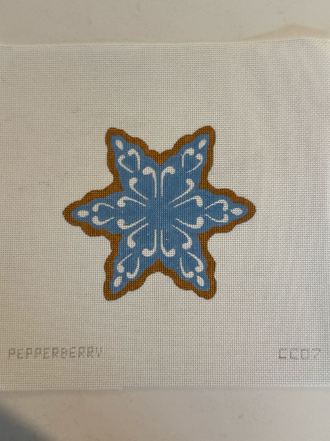 Blue Snowflake