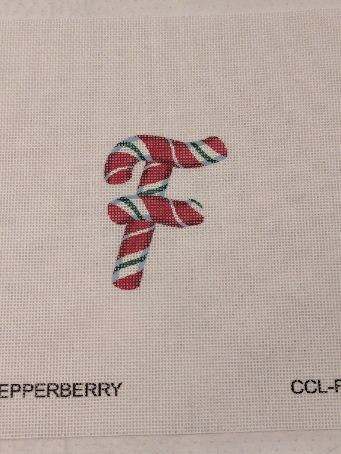 Candy Cane Letter F
