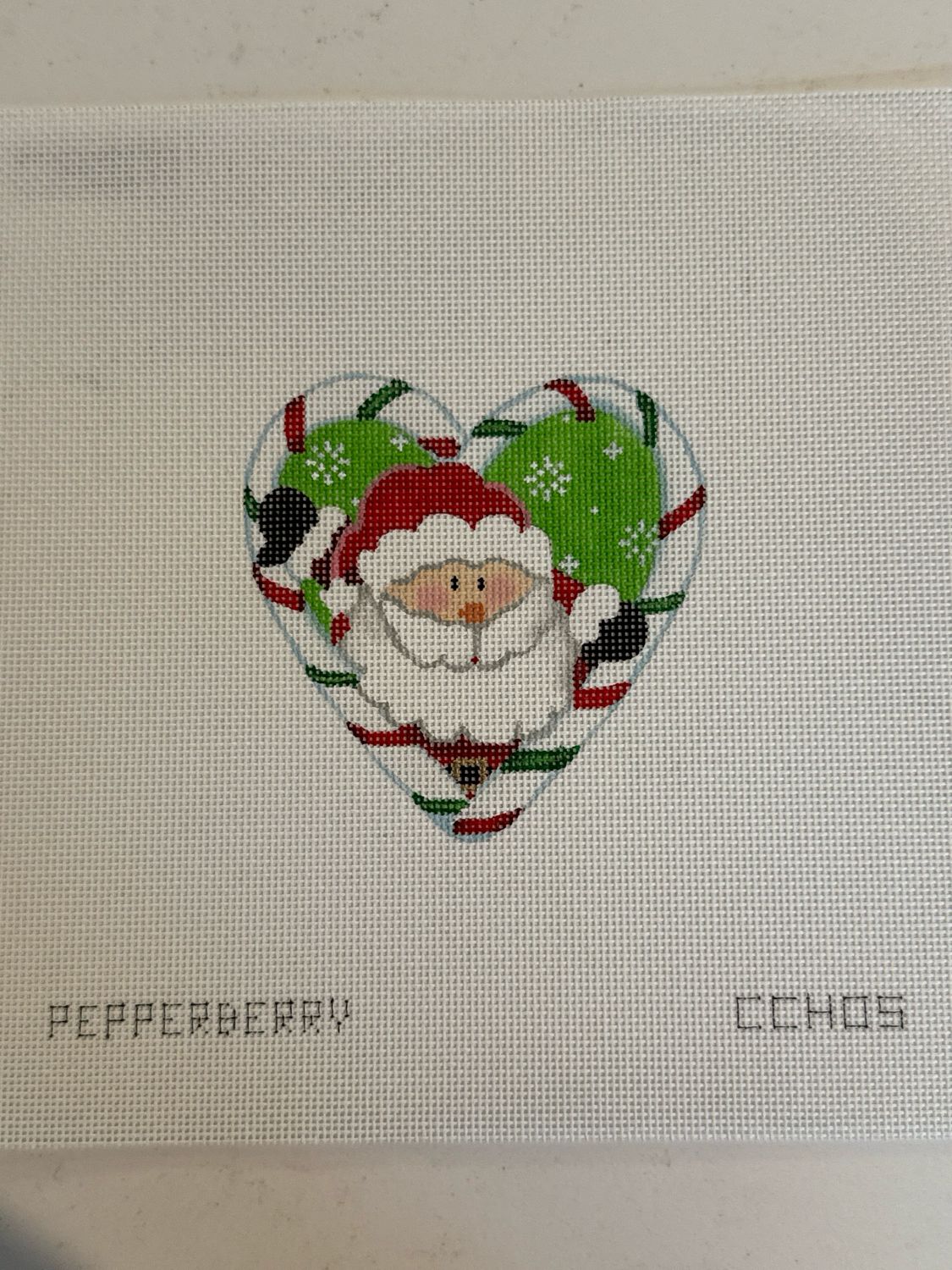 Candy Cane Heart, Santa