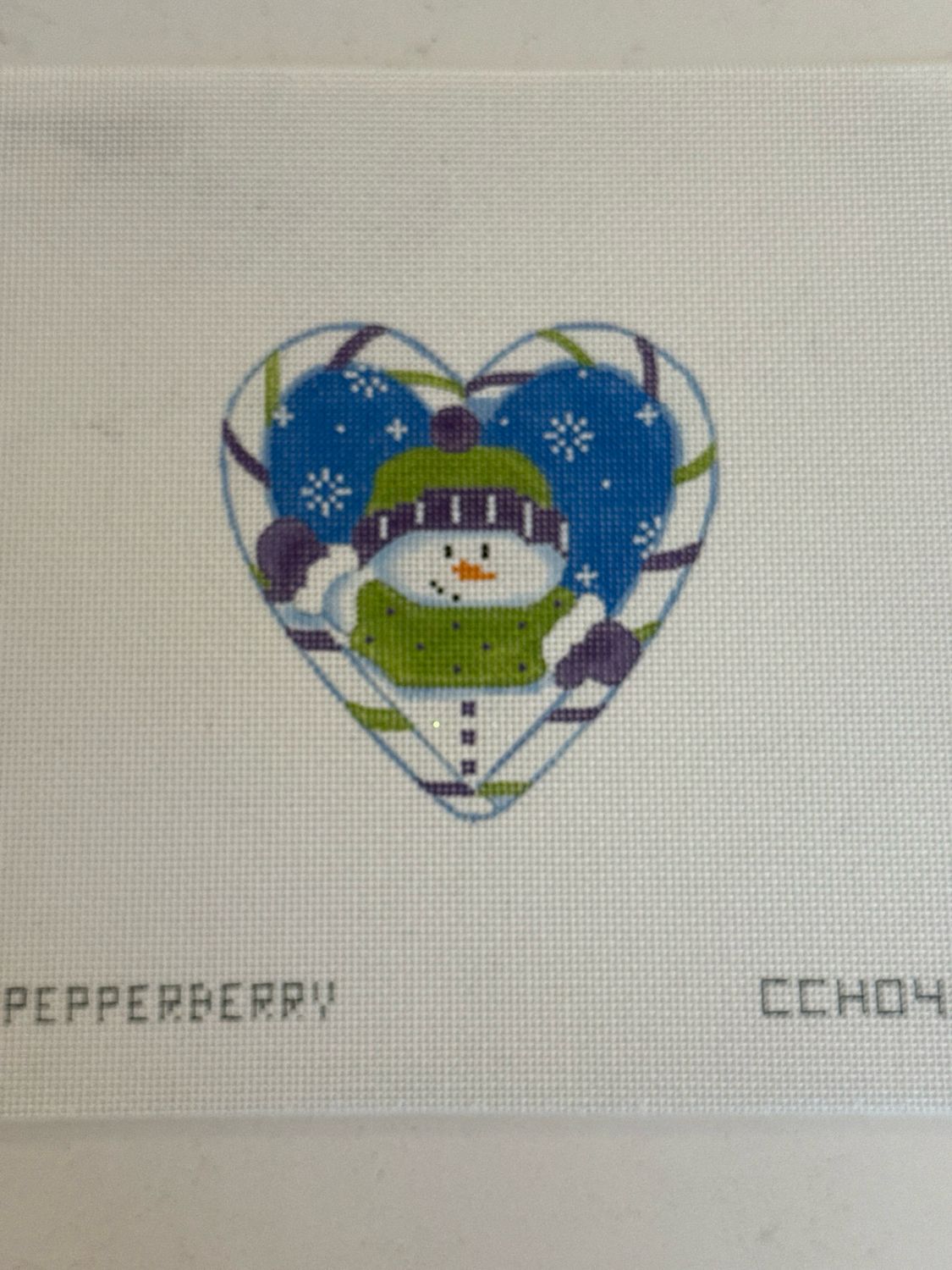 Candy Cane Heart, Snowman