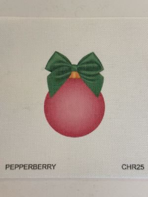 Classic Glass Ornament, Pink