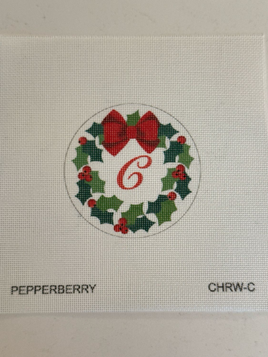 Monogram Wreath C