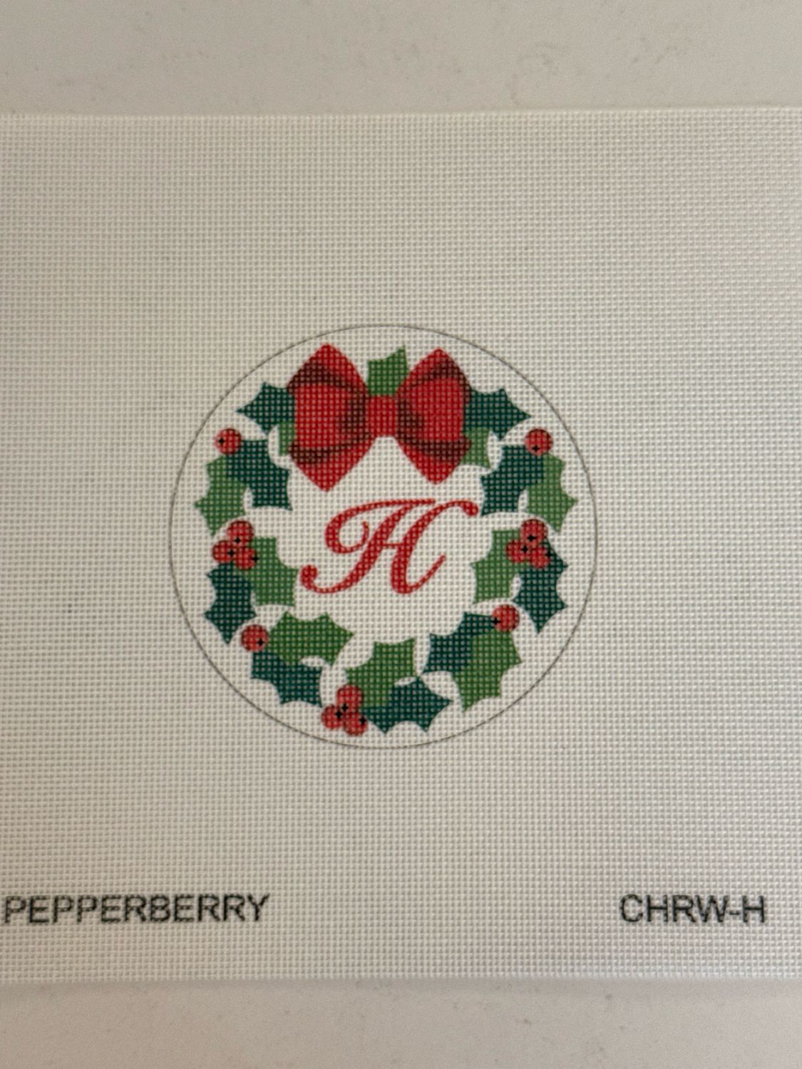 Monogram Wreath H