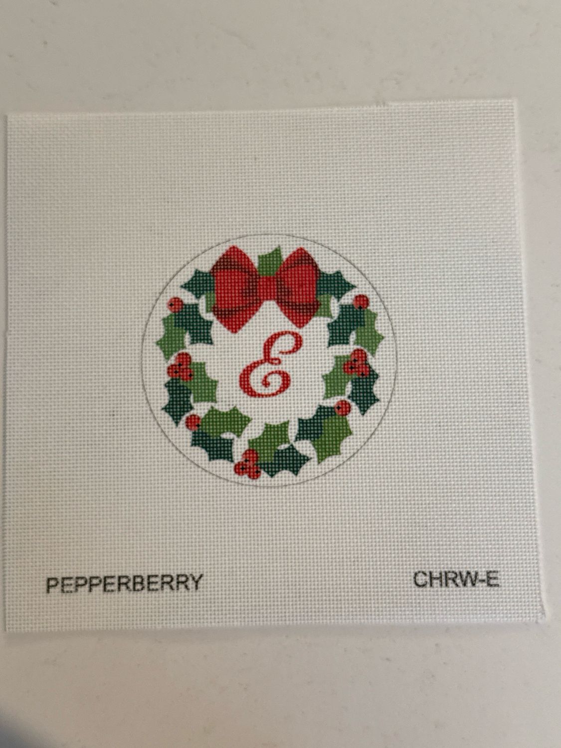 Monogram Wreath E